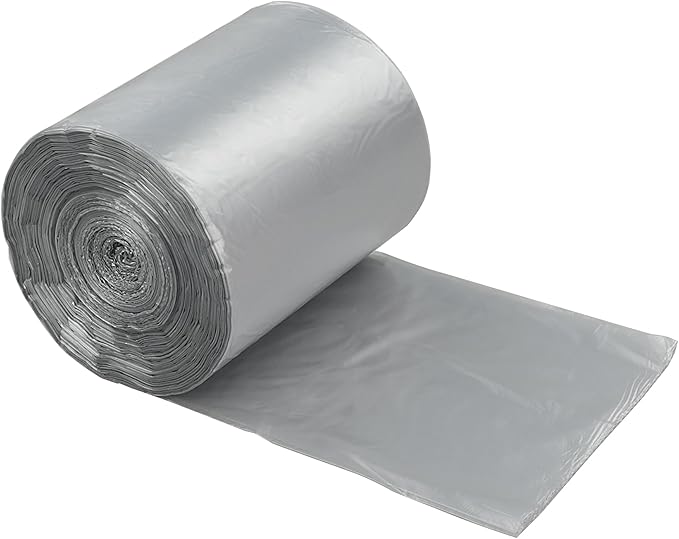 Anbers 8 Gallon Medium Garbage bags Grey 140 Counts