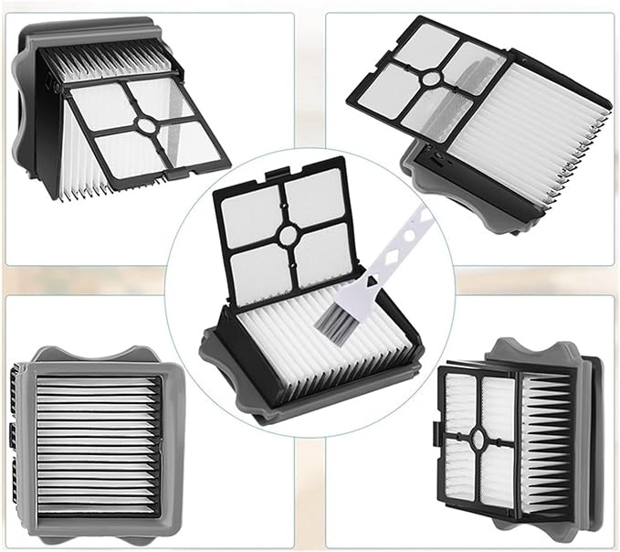 McbeAn Filter Accessories Kit Compatible for Tineco Compatible for Ifloor 3 Compatible for Floor One S3 Wet Dry Cordless Vacuum Cleaner