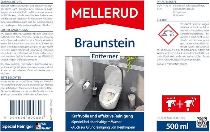 Mellerud Brown Stone Remover 0.5 L 2001000806