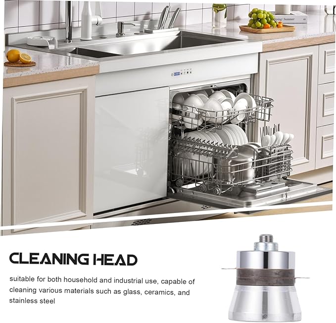 Zerodeko 60w Dishwasher Ultrasonic Parts Cleaner Powerful Transducer Cleaning Machine for Jewelry Retainer