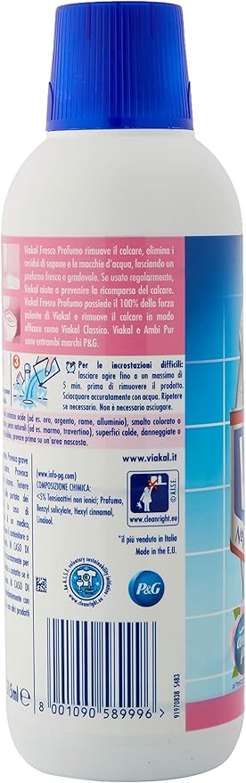 Viakal Fresh Liquid Anti-Limescale Perfume - 1060 g