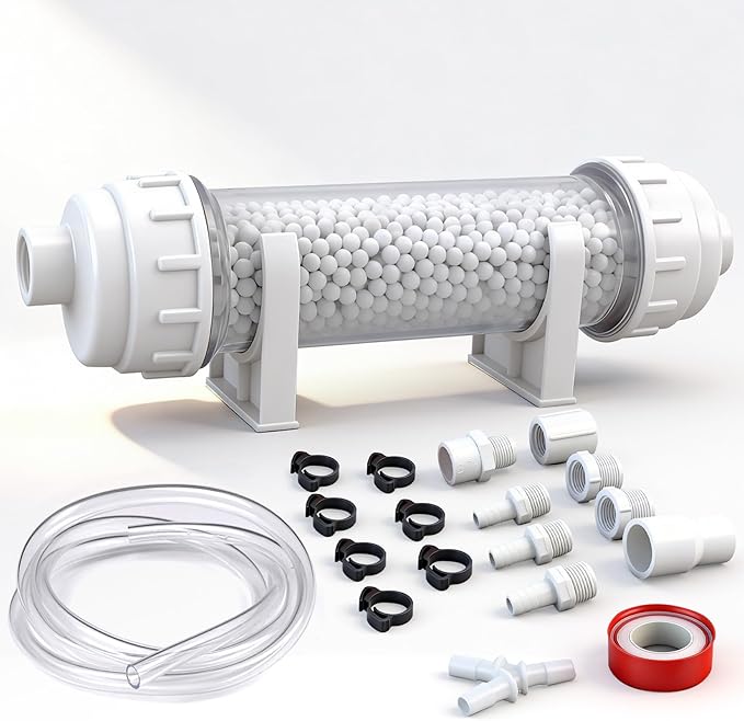 Condensate Neutralizer Kit Compatible with Rinnai 804000074 High-Efficiency Boilers and Tankless Heaters Acidic Condensate Neutralizer