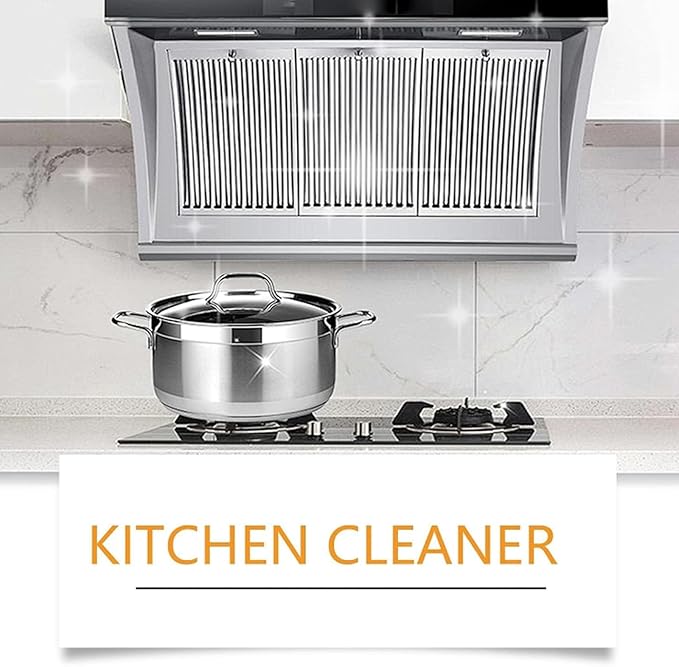 Heavy Oil Cleaner Stain 500ml Clean Kitchens Up Kitchen Oil Stains Degreaser Cleaner Heavy Duty All Purpose Grease Cleaning For Household Oven Stove Cookware Range Hood Cabinets (1pcs)