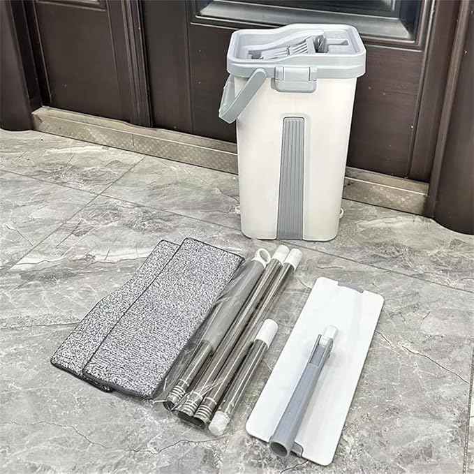 Scratch-Off Lazy Household Mop Free Hand Wash Ones Clean Dry and Wet Separation Flat