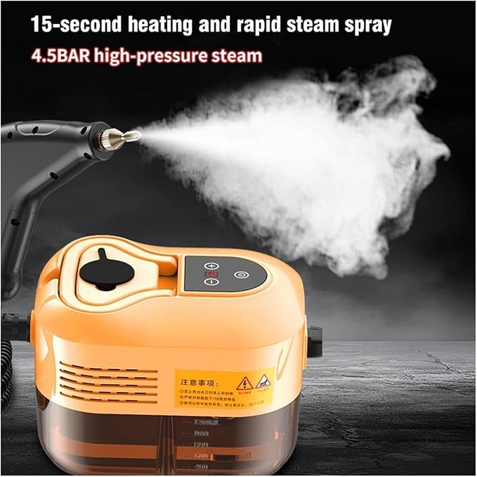 Handheld Household Steam Cleaner - High Pressure &amp High Temperature Compatible With Air Conditioner Kitchen Car Furniture(25pcs-110 V)