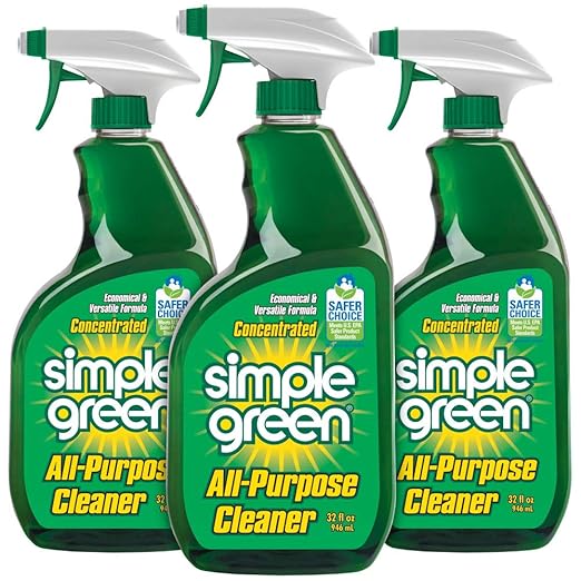 Simple Green AllPurpose Cleaner 32 Fl Oz (Pack of 3) Original 96 Fl Oz &amp Bona Hardwood Floor Cleaner Refill - 128 fl oz - Unscented - Refill for Bona Spray Mops