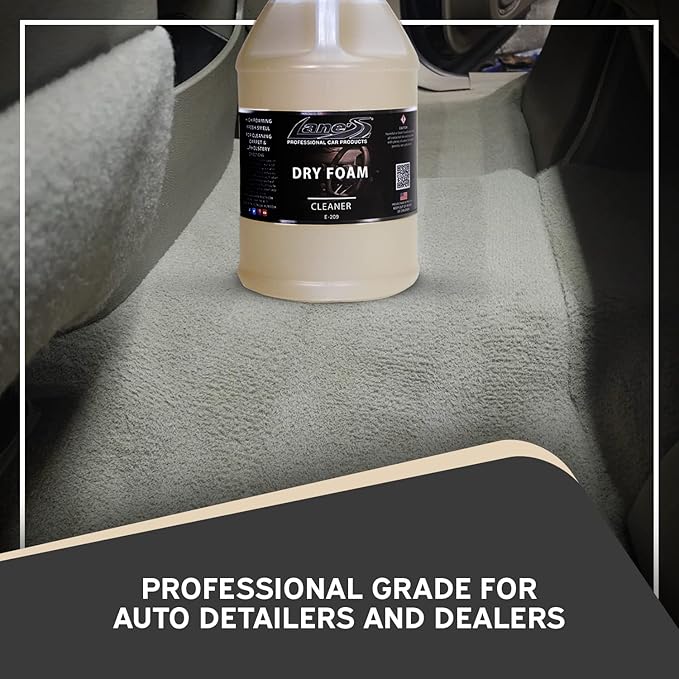 LANE'S Carpet Cleaner Spray- Carpet Cleaner Foam Removes Odor Fights Tough Dirt and Stains Professional Grade Cleaning Spray- 1 Gallon