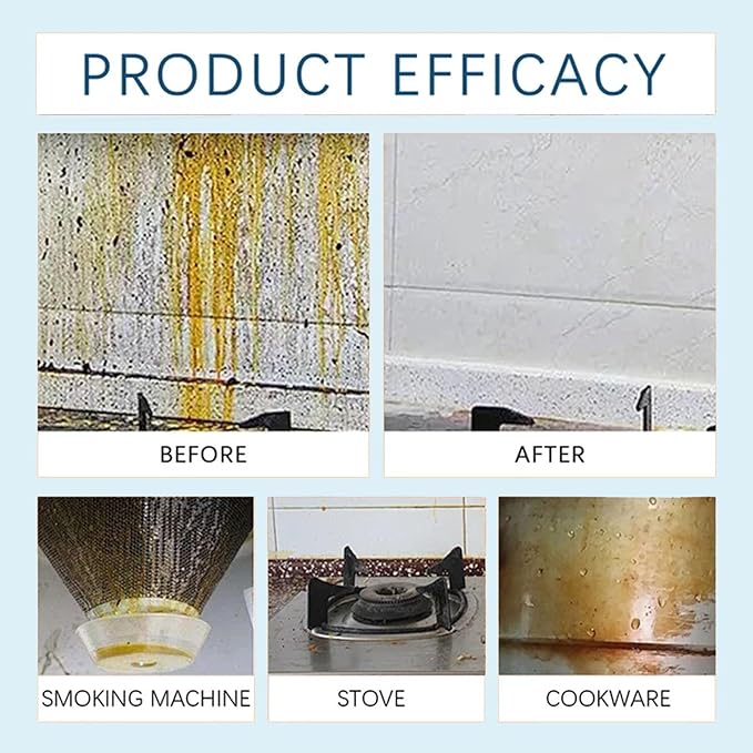 Clean Kitchens Up Oil Stains Spray Fiell Heavy-Duty Kitchen Degreaser Foam Cleaner Spray Multi Functiona Foam Kitchen Cleaner Sprays Degreaser Cleaner Heavy Duty (3PCS)