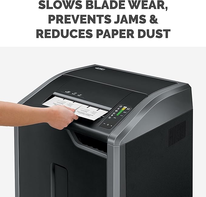 Fellowes Powershred Shredder Waste Bags and Lubricant Sheets Bundle
