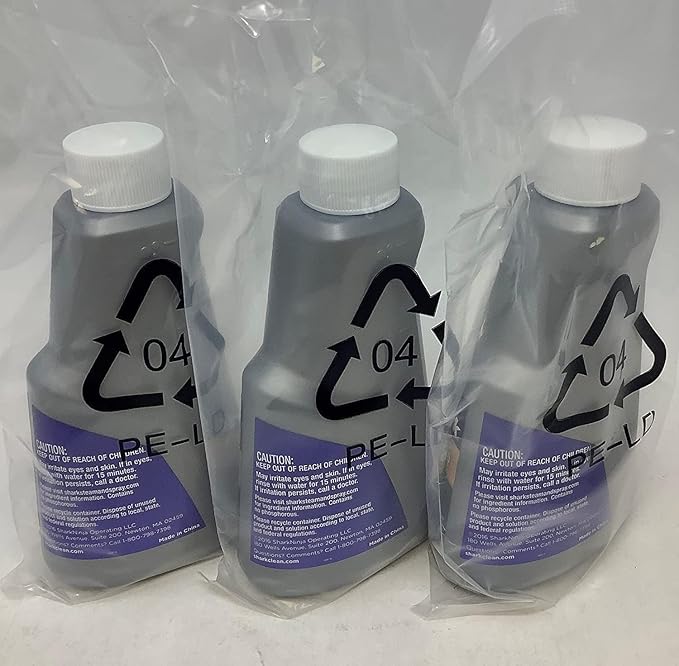 10oz Hard Floor Cleanser Refill for Shark Steam Mop Waterfall Fresh Pack of 3