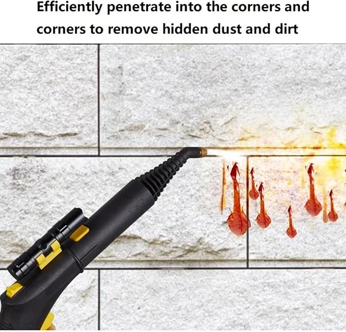 Household Electric Steam Cleaner 2600W Portable Handheld Steamer Car Kitchen Brush Cleaning Machine