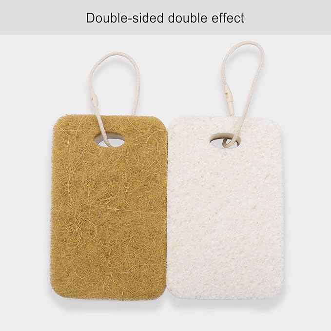 Natural Sponge Sponges Individually Wrapped Non Scratch Kitchen Cleaning Sponge Scouring Pad Cellulose Coconut Scrubbing Sponge for Washing Dishes (Pack of 1000 - Yellow)