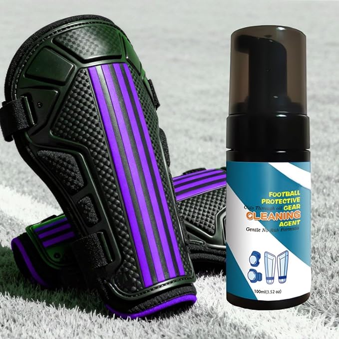 Soccer Glove Cleaner - 100ml Sports Gear Foam Deodorizer WashSports Cleaner | for Shoes Work Boots Clothing Helmet Pads Yoga Mats Hockey Baseball Football
