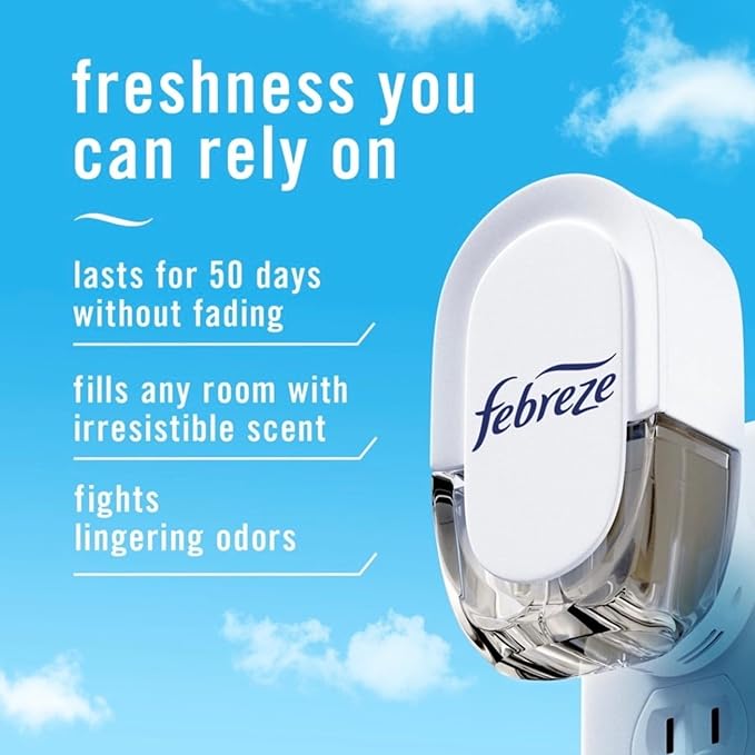 Febreeze Spring Summer Limited Edition Plug in Fruit Scented Refills 3 pack (Summer Limited Edition 3 Pack)