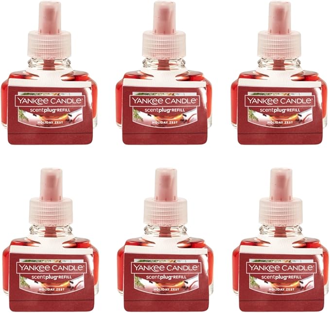 Yankee Candle ScentPlug Refill Holiday Zest 1 CT (Pack of 6)