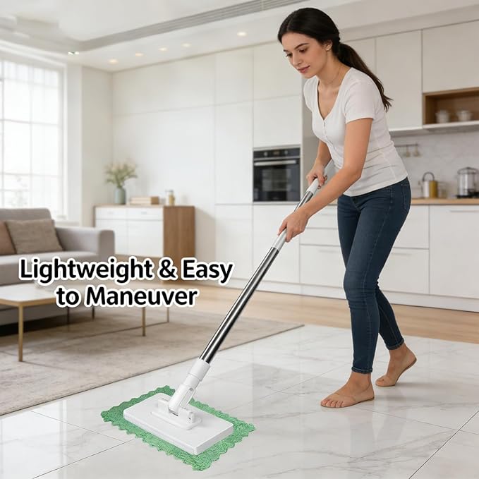 Convenient Cloth Changing Mini Mop Cloth Changing Mini Mop Mopa Desechable para El Polvo Con 4 Paños Reutilizables 39in Long Handle Retractable Gap Dust Cleaner with Locking Head