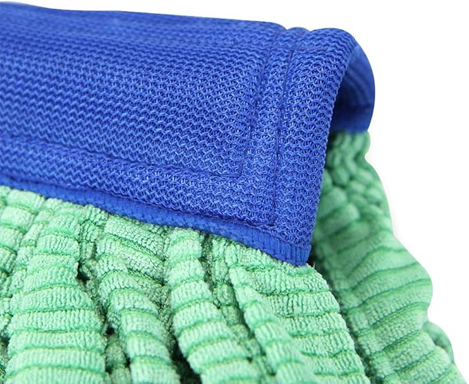 Arkwright Microfiber Tube Mop Head Replacement - Heavy Duty Lint Free Super Absorbent &amp Bleach-Safe Janitorial Essential for Commercial &amp Industrial Floor Cleaning 18 oz Green