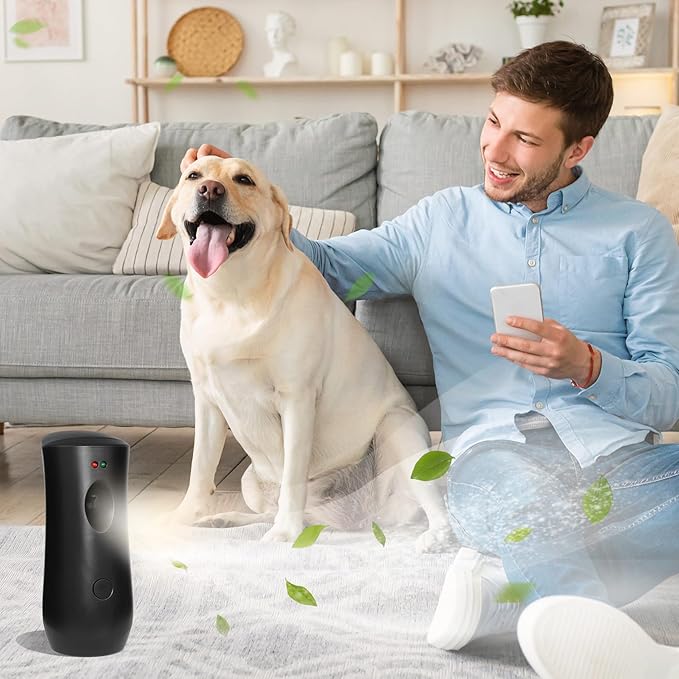2PCS Automatic Air Freshener Spray DispenserFree Standing or Wall Mounted -Commercial and Home Use-Multiple Time Scent/Mist Release Settings for Room/Restroom//Bathrooms Sprayer (Black)