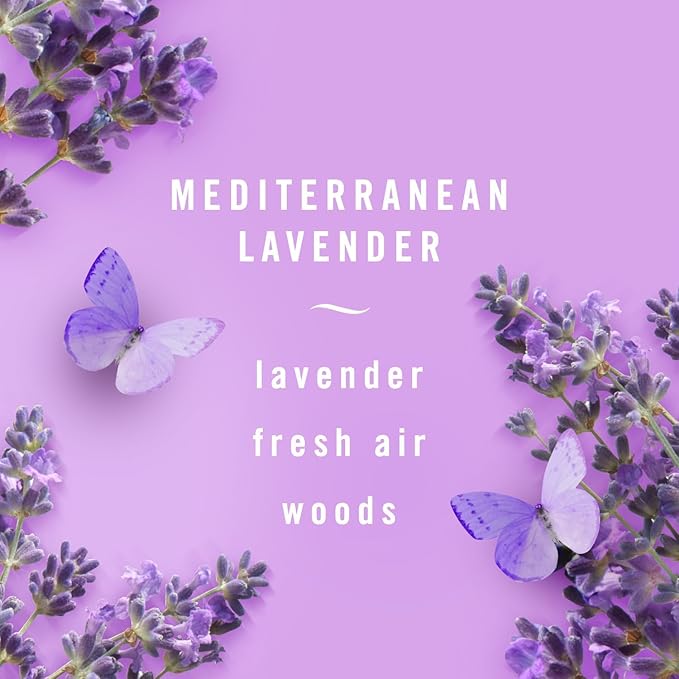 Febreze Plug with Fade Defy Technology Air Freshener (2) of 0.87 fl oz Refills (Mediterranean Lavender)