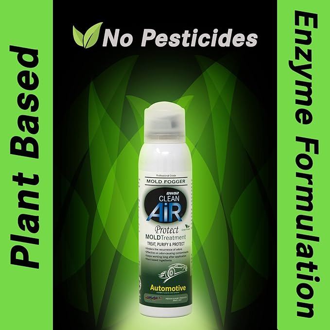 Protect™ Automotive Mold-Odor Treatment - Revitalize Your Car's Interior The Green Automotive Mold-Odor Treatment Solution. Say Goodbye to Unpleasant Odors (Spray &amp Fogger)