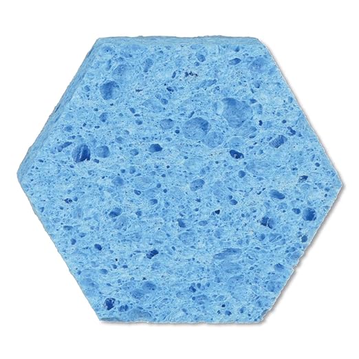 Scotch-Brite 09646 Low Scratch Scour Sponge 3000Hex Blue (Pack of 16)