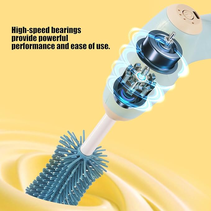 Quick Brush for Milk Bottles Water Cups Touch Control Silicone Bristles Easy Use Multifunctional Cup Sterilizer