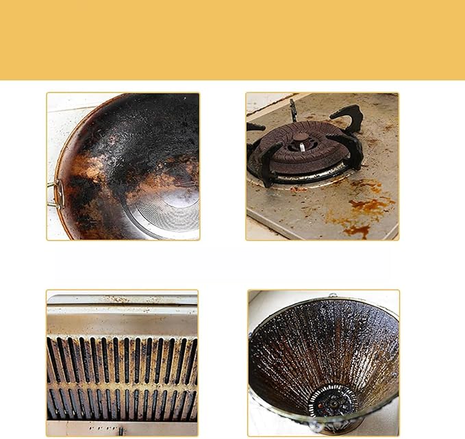 Multi-Purpose Powerful Cleaner for Kitchen260g Coconut Oil Kitchen Cleaning &amp Polishing PasteCleaning Paste MultipurposeStainless Steel Cookware Scratch Remover Metal Polish