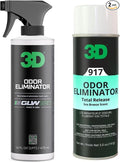 3D GLW Odor Eliminator Spray (16 oz) &amp Total Release Fogger (Sea Breeze 5 oz) – Dual Action Air Freshener for Lasting Odor Control