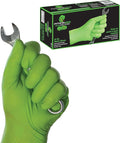 Python Grip Eppco Green Nitrile Gloves - Size XL 90 Count Box