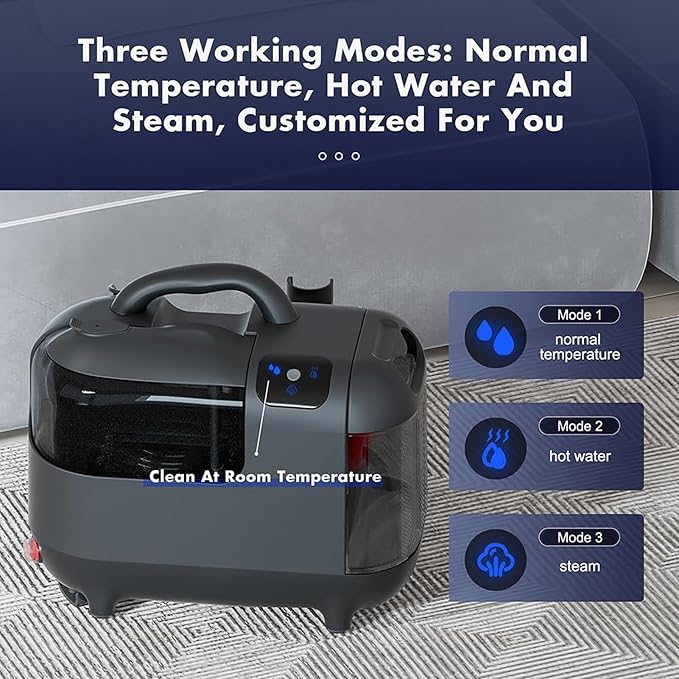 Fabric Sofa Cleaning MachineCarpet Cleaning Machine1300ml Water Tank 10kpa Household Cleaning MachineCompact Carpet Cleaner