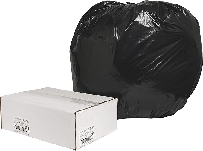 Black Low-Density Recycled Can Liners