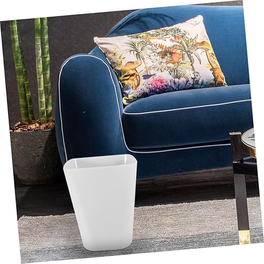 Cabilock 3Pcs Trash Can Large Capacity Bathroom Wastebasket for Office Kitchen Living Room Material Easy to Clean Versatile Garbage Bin