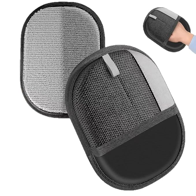 Pet hair removal gloves cat cleaner adhesive
