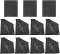 50pcs Heavy Duty Garbage Bags for Kitchen and Commercial Use 70x90cm Thickened Flat Mouth Trash Bags Suitable for Property Sanitation and Hospitality Waste Disposal