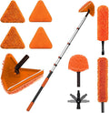 30FT Reach Dusters for Cleaning Ceiling Fan Cleaner Duster with Extension Pole Wall and Baseboard Cleaner Mop with Handle for Window Cobweb Fan Blade and High Ceiling