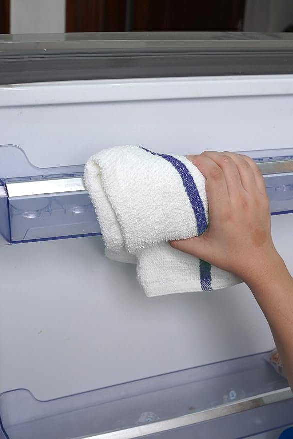 Avalon Towels Terry Bar Mop Towels (Value Pack of 60) Size 16x19 – Absorbent and Durable Multipurpose Cleaning Rags Cotton Cleaning Cloths Terry Cloth Rags Reusable Shop Rag
