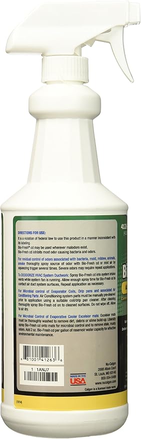 Nu Calgon 4126-34 Bio Fresh Coil Cleaner 1 Quart