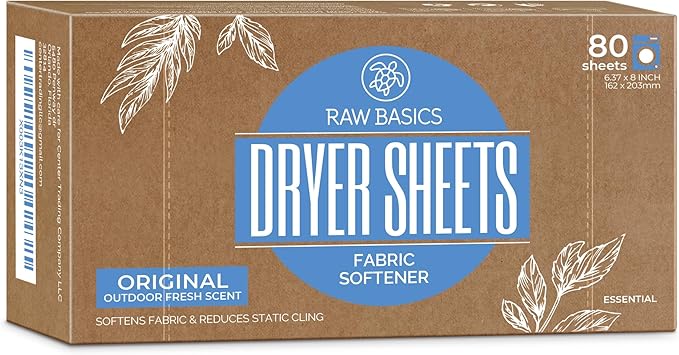 Scent Boosters for Washer Fresh Aroma and Dryer Sheets 80 Bulk Loads
