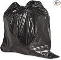 Genuine Joe Low Density Heavy-Duty Can Liners 39 x 46 45 gal Capacity 1.50 mil Black 50 Count