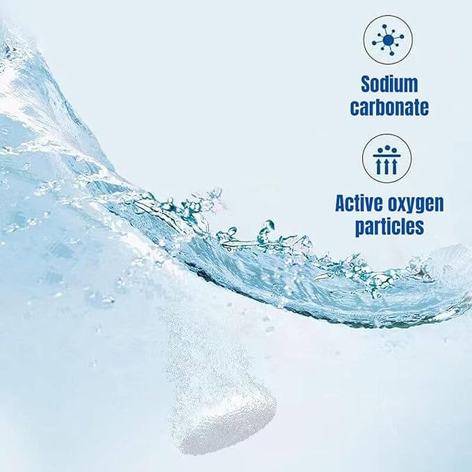 Multifunctional Descaling Cleaning Tablets For Cups Cookware &amp Stovetops - Effortlessly Remove Limescale &amp Dirt(2PCS)