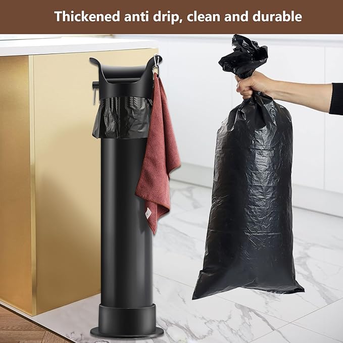 Coffee Knock Box Trash Bags for Commercial Floor Standing Thick Trash Bags for Coffee ShopBarHomeOfficeKitchen50pcs/2 Roll