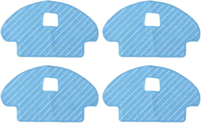 Carbon Filter Mop Cloth Spare Parts Soft Texture Vacuum Cleaner Cleaning Pad High Water Absorption Compatible for Ozmo 610 Robotic Vacuum