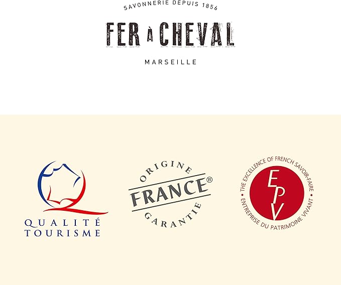 Fer à Cheval Versatile Marseille All-Purpose Spray Cleaner - Natural Provençal Olive Scent Allergen-Free 99% Natural Ingredients 500 ml/16.9 fl oz (2-Pack)