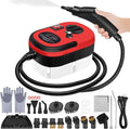 Steam Cleaner 6-gears Adjustable 15s Heat-Up 1.29 Quarts Tank Portable Steamer for Cleaning with 26 pcs Accessories Steam Cleaner for HomeDirt Grease Grout TileFloorCouch and Car