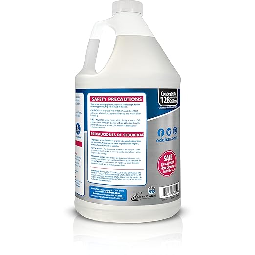 OdoBan Pet Solutions No Rinse Neutral pH Floor Cleaner Concentrate 3 Gallons Splash O' Citrus Scent