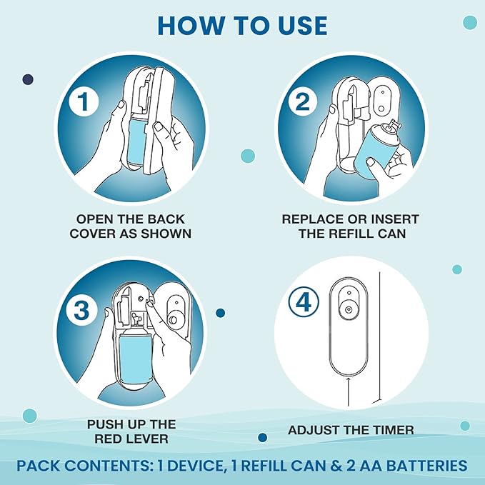 Godrej aer Matic Automatic Air Freshener Refill Cool Surf Blue 225 ml Aer-11 225 ml (Pack Of 1)