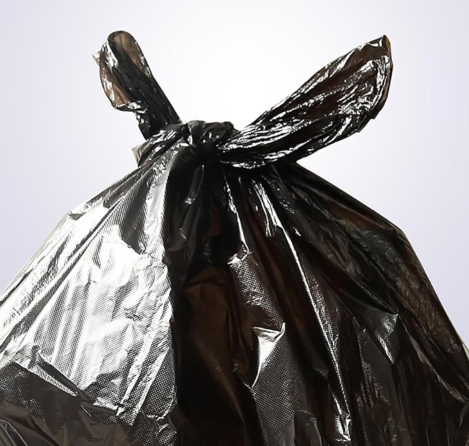 65 Gallon Trash Bags 1.8 Mil -50''x55'' Pack of 50 Thick Large Heavy Duty Multi-Use Garbage Bags Extra Large Strong Trash Can Liners for Office PicnicKitchen Bulk Bags (65 Gallon 50 Count)