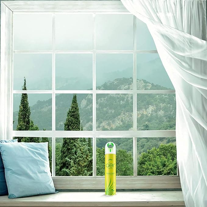 Godrej aer Home Air Freshener Spray - 300 Ml Fresh Lush Green
