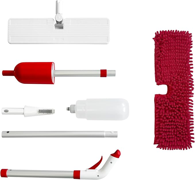 Spray Mop for Floor Cleaning Wet &amp Dry Mops Multi-Purpose Spray Mop - 2-in-1 Dry and Wet Microfiber Floor Cleaning mopComes with a 650 ml Reusable can Bottle