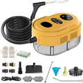 Steam Cleaner with 3-Level Adjustable Handle 10s Fast Heat-Up 2500W Pressurized Steamer for Home Cleaning Handheld Steam Cleaner for Grout Tile Couch Car Grease 41oz Tank